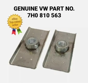 VW T5 T5.1 T6 Transporter C Pillar Brackets Kombi Seat Belt Reinforcement Caddy - Picture 1 of 3