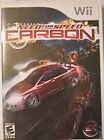 Need for Speed Carbon (Nintendo Wii, 2006) 
