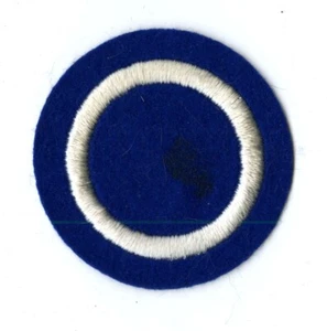 I Corps Blue Version White Back Patch On Felt WWII Vintage New Guinea Philippine - Picture 1 of 2