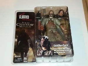 CULT CLASSICS HALL OF FAME TEXAS CHAINSAW MASSACRE LEATHERFACE ACTION FIGURE < - Picture 1 of 1