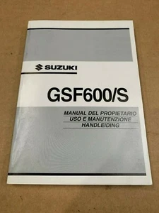 Suzuki GSF600/S Bandit 2003 K3 Owners Manual del Propietario 99011-31F53-SDE - Picture 1 of 4