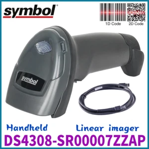 Symbol DS4308-SR00007ZZAP 1D 2D Digital Handheld Barcode Scanner mit USB-Kabel - Picture 1 of 9