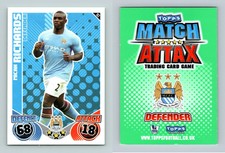 Micha Richards #183 - Match Attax Premier League 2010-11 Topps TCG Card