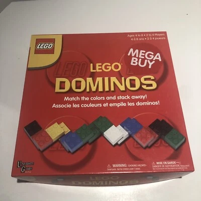 Lego Dominos  Game 100% Complete University Games Match the Colors Game New - Image 1 of 4