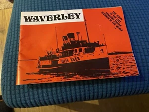 Waverley Paddle Steamer Booklet Vintage - Picture 1 of 5