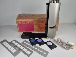 Adaptador de video de película Sony HVT-3000UB vintage buen estado limpio en caja - Imagen 1 de 9