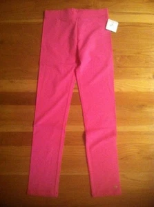 JUICY COUTURE GIRL'S PINK ROSE ELASTICIZED LEGGINGS $38 SIZE XLARGE 12 - 14 BNWT - Picture 1 of 1