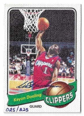 2000-01 Topps Gallery Keyon Dooling Heritage Artist Proofs Rookie Auto #H10 RC - Image 1 of 2