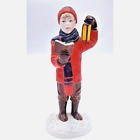 COALPORT Large FIGURE CHRISTMAS CAROLLER 1987 Only LIMITED EDITION OF 1500