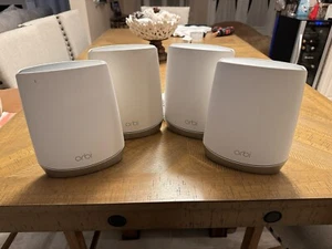 NETGEAR Orbi Whole Home Tri-band Mesh WiFi 6 System - Picture 1 of 6