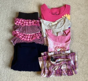 Girls LOT FADED GLORY assorted brand size 10/ 12 Girls clothes kids smoke free - Picture 1 of 12