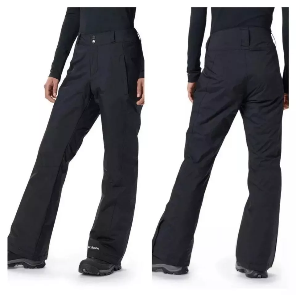 Columbia Women's US XS Arctic Trip Omni-heat Insulated Snow Pants Black 1769451