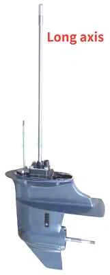 Reduction Gearbox Assembly Long Shaft 63V-45300-13-4D for Yamaha 2T 9.9-15HP - Image 1 of 2