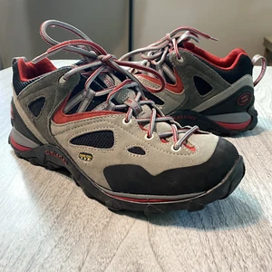 New Zamberlan 144 Crest XCR Gore-Tex Hiking Approach Shoes Grey/Red Men's 8.5 - Picture 1 of 11