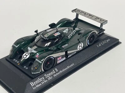 1/43 Minichamps Bentley Speed 8 from the 2003 24 Hours of LeMans #08 CS208 - Image 1 of 4