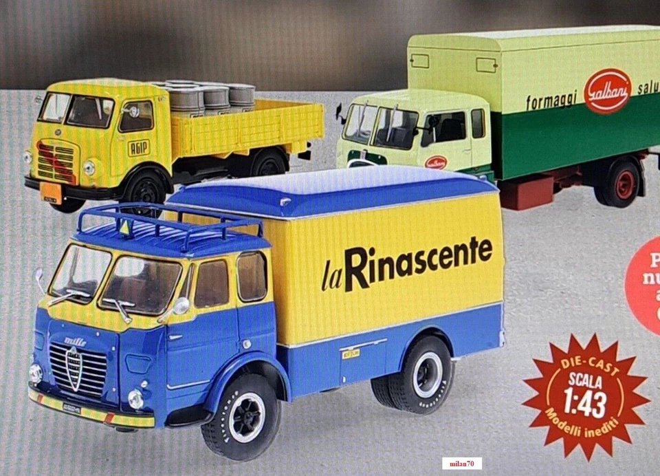 CAMION  D'EPOCA 1:43 De Agostini TRUKS / Scegli il tuo Preferito dal MENU' - Immagine 1 di 1