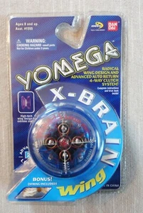 1999 New Blue Yomega X Brain Wing Yo Yo Bandai Advanced Level 2 045557015558 - Picture 1 of 5