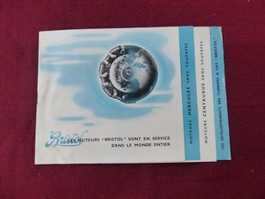 aircraft catalog: BRISTOL engines are in service worldwide