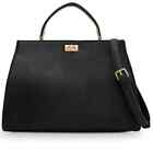 Jessica Moore Black Posh Hobo Bag Brand New With Tags Shoulder Strap, Dust Bag