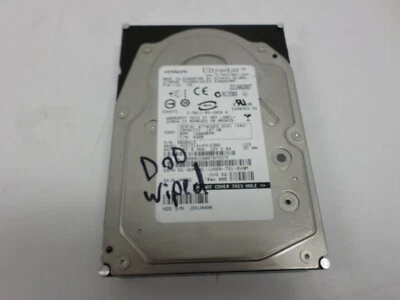 Hitachi HUS151414VLS300 3.5” SCSI 15K RPM 147GB Server Hard Drive Wiped! 0B20915 - Image 1 of 4