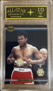 Tarjeta de boxeo Muhammad Ali 1991 Ringlords #40 clasificada ASG 10 COMO NUEVA # E - Imagen 1 de 2