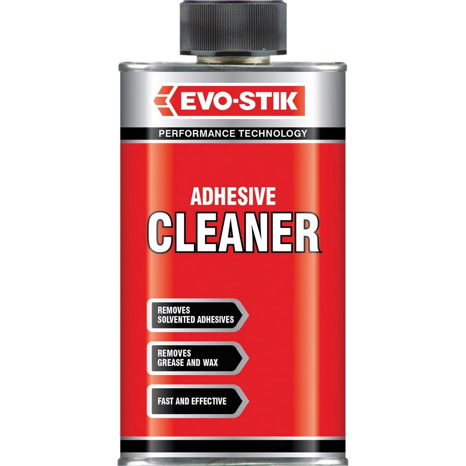 Evo-stik BOSTIK EVO STIK SOLVENT ADHESIVE REMOVER CLEANER 250ML TIN 097056