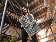 Bo Jackson 1990 Score Card Poster MINT Oakland Raiders