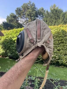 US ARMY AIR FORCE WW2 AVIATION FLYING HELMET- - Picture 1 of 12