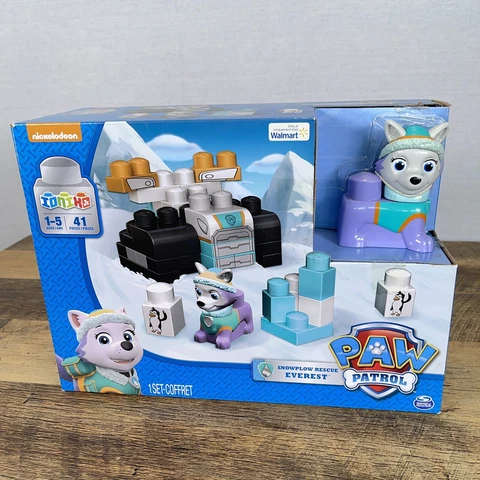 Nickelodeon ionix Jr. Paw Patrol Snowplow Rescue Everest Exclusive Building Toy Cover