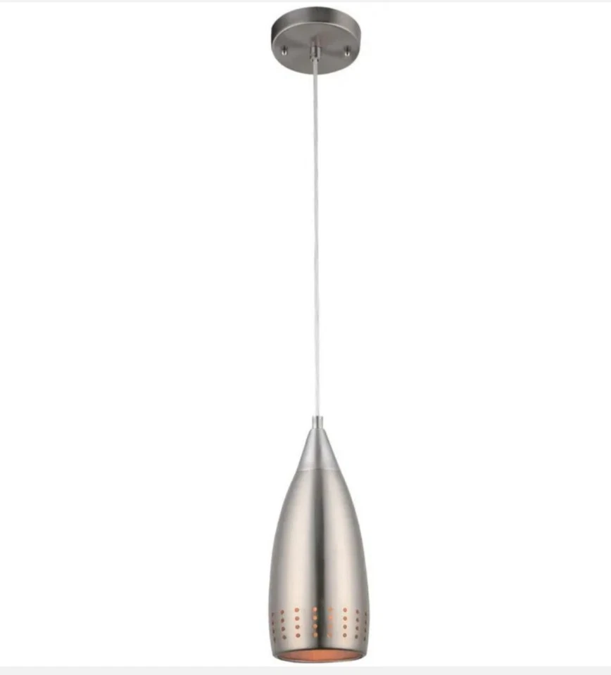 Westinghouse 6101300 Contemporary One-light Adjustable Mini Pendant With Metal