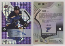 2021-22 Upper Deck Allure Purple Diamond Auto /10 Ryan O'Reilly #93 Auto