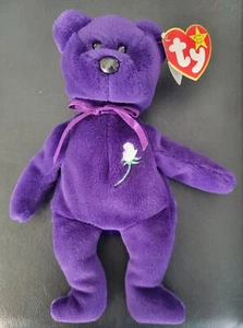 Sehr seltene Prinzessin Diana 1. Edition TY Beanie Baby, No-space swing tag, P.V.C - Bild 1 von 8