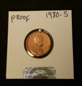 1980 S Lincoln Cent GEM DCAM PROOF - Picture 1 of 6