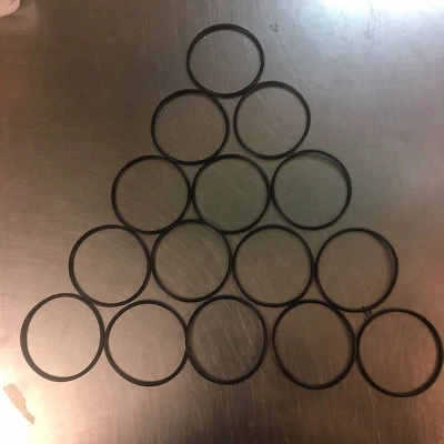 (15) Nitrile Buna O-ring N100-70 2-139 N70BL 2-3/16 ID X 2-3/8 OD X 3/32 gasket