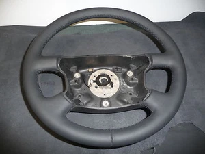 LENKRAD VW T4 MULTIVAN TRANSPORTER CARAVELLE NEU BEZIEHEN TOP QUALITÄT - Bild 1 von 8