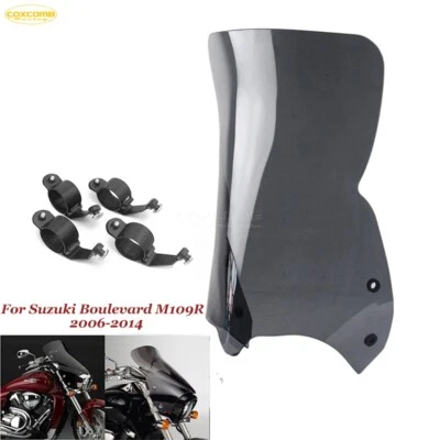 Windshield Screen Protector Air Deflector for Suzuki Boulevard M109R Boss M90 50 - Image 1 of 4