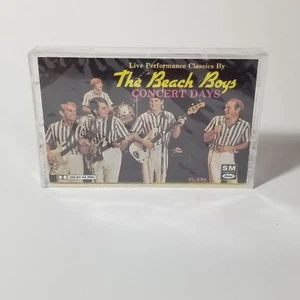 THE BEACH BOYS CONCERT DAYS Cassette Tape 1988 Sealed Never Opened! - Picture 1 of 5