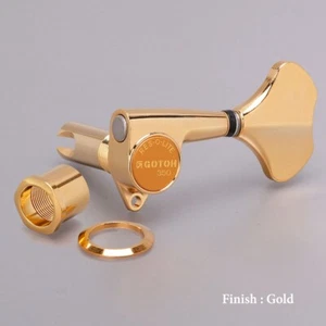 GOTOH GB350 RES-O-LITE Super Lightweight 5-String Bass Tuners L2+R3 - GOLD - Picture 1 of 2
