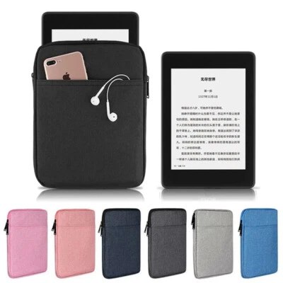 For Amazon Kindle 11th 10th  Paperwhite 5/4/3/2/1 Oasis Sleeve Case Storage Bag - Image 1 of 4