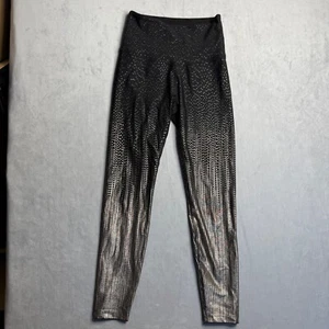 Beyond Yoga Leggings Damen M Drip Dot High Waist Midi Schwarz Antik Gold - Bild 1 von 7