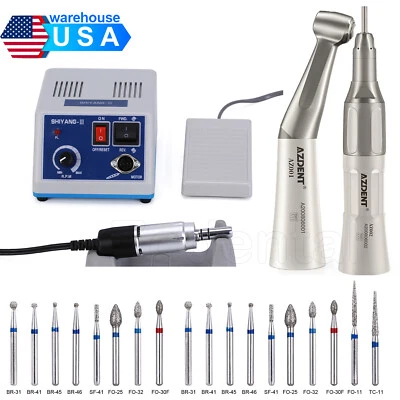 Dental Lab Marathon Electric Micromotor Contra Ángulo/Policiador mano obra recta - Image 1 of 4