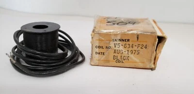 SKINNER V5-634-F24 SOLENOID COIL, 240 VAC, NIB - Image 1 of 4