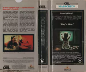 POLTERGEIST - VHS - PAL - As New - Cardboard sleeve inserted in plastic box - PA - Picture 1 of 3