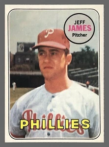 1969 Topps #477 • Philadelphia Phillies - Jeff James - Picture 1 of 2