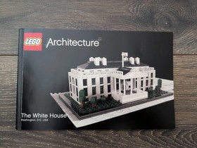 LEGO Architecture The White House 21006 Instruction Guide Manual Only