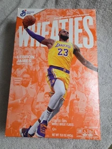 Lebron James NBA Basketball “I Promise” Wheaties General Mills Cereal Box OPENED - Picture 1 of 6
