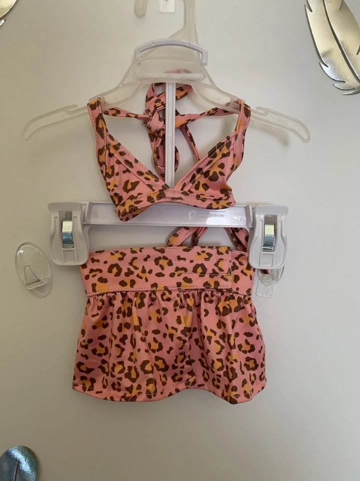 Dog 2 Piece Bikini Swimsuit                     ( Size Small ) - Image 1 of 4