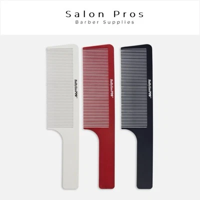 Babyliss Pro Clipper Comb 9 inch for Barbers | Barberology | Black White Red