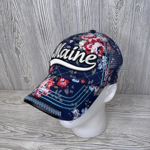 Gorra MAINE by Robin Ruth acolchada malla espalda estampado floral bordado en 3D - Imagen 1 de 8