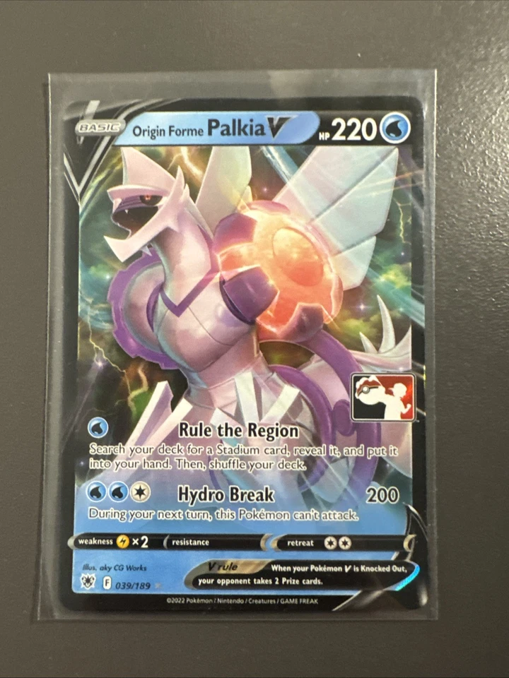 Origin Forme Palkia V 039/189 Prize Pack Series Cards Holo - Image 1 of 2